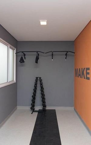 Apartamento à venda com 33m², 2 quartos e sem vaga Apartamento à venda com 33m², 2 quartos e sem vagaÁrea comum - Academia