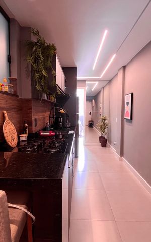 Apartamento à venda com 44m², 1 quarto e 1 vaga Apartamento à venda com 44m², 1 quarto e 1 vagaCozinha