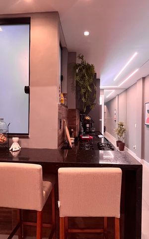 Apartamento à venda com 44m², 1 quarto e 1 vaga Apartamento à venda com 44m², 1 quarto e 1 vagaCozinha