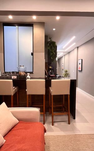Apartamento à venda com 44m², 1 quarto e 1 vaga Apartamento à venda com 44m², 1 quarto e 1 vagaSala