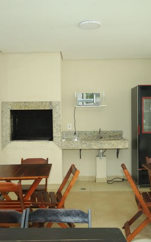 Apartamento à venda com 32m², 2 quartos e sem vagaÁrea comum - Churrasqueira