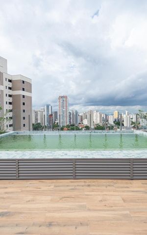 Studio à venda com 29m², 1 quarto e sem vaga Studio à venda com 29m², 1 quarto e sem vagaPiscina
