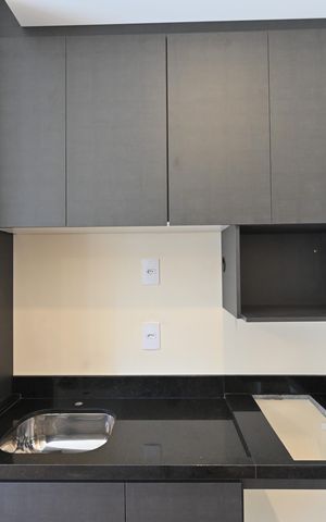 Studio à venda com 29m², 1 quarto e sem vagaCozinha