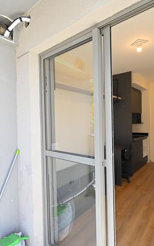 Studio à venda com 29m², 1 quarto e sem vagaVaranda