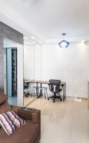 Apartamento à venda com 51m², 2 quartos e 1 vaga Apartamento à venda com 51m², 2 quartos e 1 vagaSala