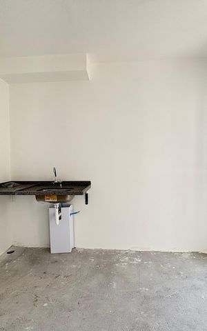 Apartamento à venda com 24m², 1 quarto e sem vaga Apartamento à venda com 24m², 1 quarto e sem vagaSala/Cozinha