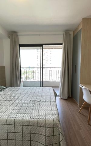 Apartamento para alugar com 25m², 1 quarto e sem vaga Apartamento para alugar com 25m², 1 quarto e sem vagaStudio/Quarto/Sala