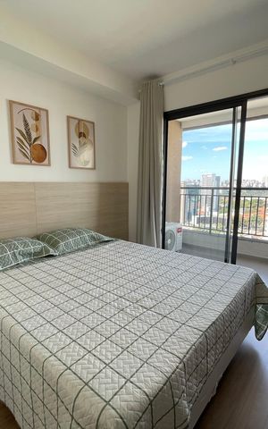 Apartamento para alugar com 25m², 1 quarto e sem vaga Apartamento para alugar com 25m², 1 quarto e sem vagaStudio/Quarto/Sala