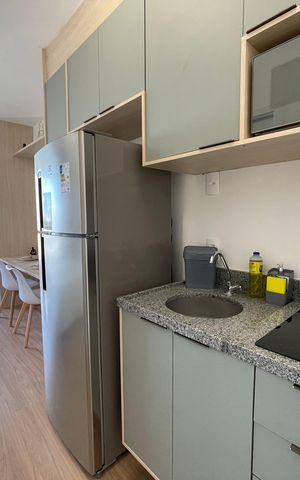 Apartamento para alugar com 25m², 1 quarto e sem vaga Apartamento para alugar com 25m², 1 quarto e sem vagaStudio/Cozinha