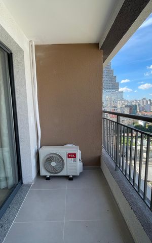 Apartamento para alugar com 25m², 1 quarto e sem vaga Apartamento para alugar com 25m², 1 quarto e sem vagaVaranda