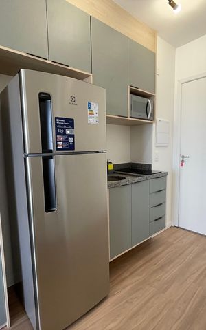 Apartamento para alugar com 25m², 1 quarto e sem vaga Apartamento para alugar com 25m², 1 quarto e sem vagaStudio/Cozinha