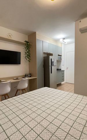 Apartamento para alugar com 25m², 1 quarto e sem vaga Apartamento para alugar com 25m², 1 quarto e sem vagaStudio/Quarto/Sala
