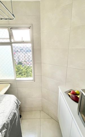 Apartamento à venda com 63m², 2 quartos e 1 vaga Apartamento à venda com 63m², 2 quartos e 1 vagaÁrea de Serviço
