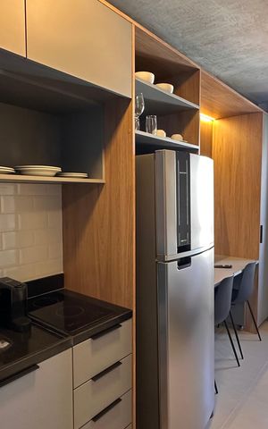 Studio para alugar com 25m², 1 quarto e sem vaga