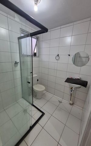 Apartamento para alugar com 50m², 2 quartos e 1 vaga Apartamento para alugar com 50m², 2 quartos e 1 vagaBanheiro
