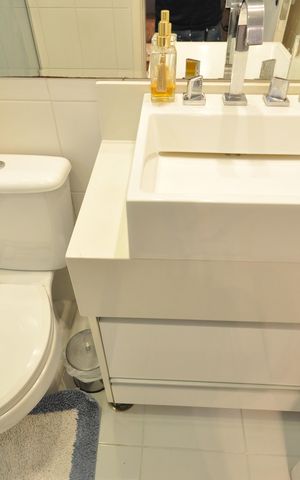 Apartamento à venda com 73m², 2 quartos e 3 vagasBanheiro do Quarto Suíte