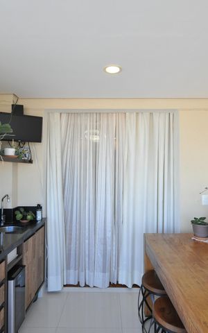 Apartamento à venda com 73m², 2 quartos e 3 vagasVaranda Gourmet
