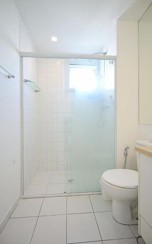 Apartamento para alugar com 50m², 1 quarto e 1 vagaBanheiro Suíte 