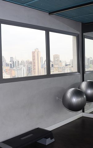 Apartamento para alugar com 25m², 1 quarto e 1 vagaAcademia