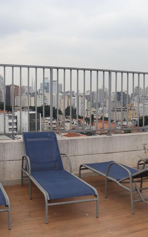 Apartamento para alugar com 25m², 1 quarto e 1 vagaTerraço