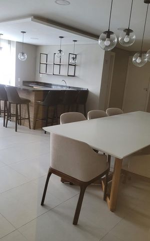 Apartamento à venda com 34m², 1 quarto e sem vaga Apartamento à venda com 34m², 1 quarto e sem vagaSalão de Festas