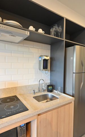 Studio para alugar com 29m², 1 quarto e sem vagaCozinha