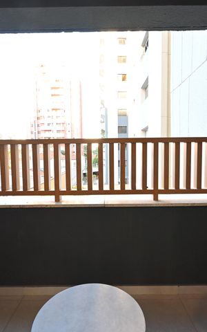 Studio para alugar com 29m², 1 quarto e sem vagaVaranda