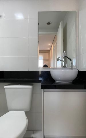Apartamento à venda com 42m², 2 quartos e 1 vaga Apartamento à venda com 42m², 2 quartos e 1 vagaBanheiro