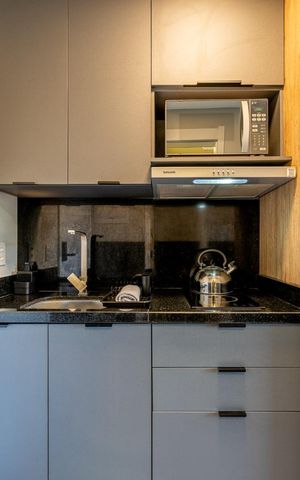 Studio para alugar com 26m², 1 quarto e 1 vaga Studio para alugar com 26m², 1 quarto e 1 vagaCozinha