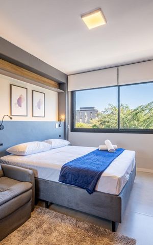 Studio para alugar com 26m², 1 quarto e 1 vaga