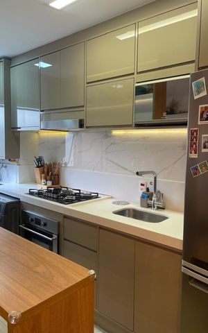 Apartamento à venda com 46m², 2 quartos e 1 vaga Apartamento à venda com 46m², 2 quartos e 1 vagaCozinha