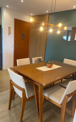 Apartamento à venda com 46m², 2 quartos e 1 vaga Apartamento à venda com 46m², 2 quartos e 1 vagaSala de Jantar