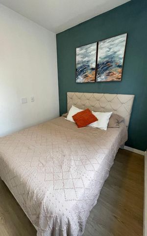 Apartamento à venda com 46m², 2 quartos e 1 vaga Apartamento à venda com 46m², 2 quartos e 1 vagaQuarto