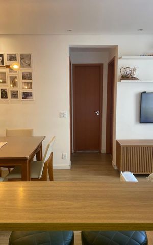 Apartamento à venda com 46m², 2 quartos e 1 vaga Apartamento à venda com 46m², 2 quartos e 1 vagaSala de Jantar