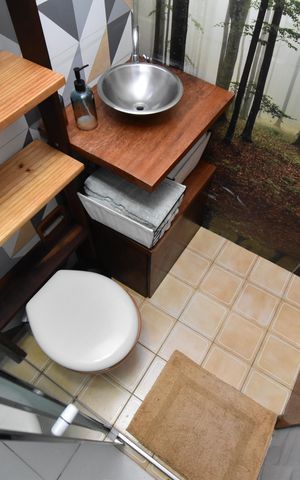 Apartamento para alugar com 46m², 1 quarto e sem vagaBanheiro