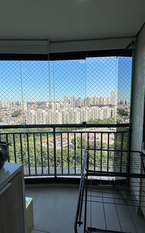 Apartamento à venda com 86m², 2 quartos e 2 vagasChurrasqueira