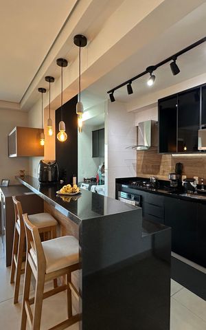 Apartamento à venda com 86m², 2 quartos e 2 vagasCozinha