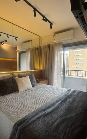 Studio para alugar com 24m², 1 quarto e sem vaga