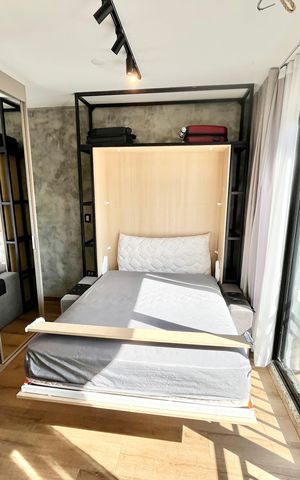 Studio à venda com 27m², 1 quarto e sem vaga Studio à venda com 27m², 1 quarto e sem vagaSala/Quarto/Cozinha