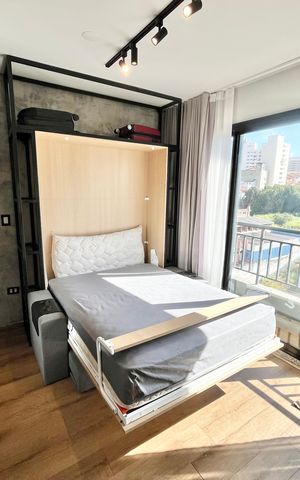 Studio à venda com 27m², 1 quarto e sem vaga Studio à venda com 27m², 1 quarto e sem vagaSala/Quarto/Cozinha