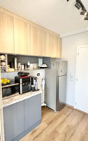 Studio à venda com 27m², 1 quarto e sem vaga Studio à venda com 27m², 1 quarto e sem vagaSala/Quarto/Cozinha
