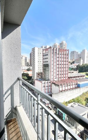 Studio à venda com 27m², 1 quarto e sem vaga Studio à venda com 27m², 1 quarto e sem vagaVaranda da Sala