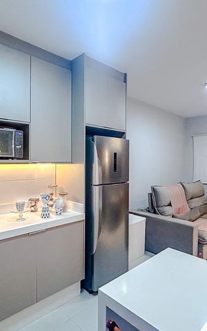 Apartamento à venda com 40m², 2 quartos e sem vagaCozinha