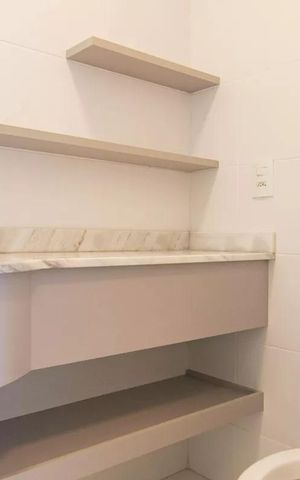 Apartamento à venda com 76m², 3 quartos e 1 vagaBanheiro 2