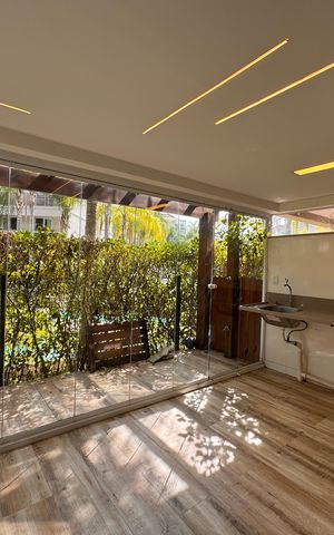 Apartamento à venda com 99m², 2 quartos e 2 vagasVaranda / Área Garden