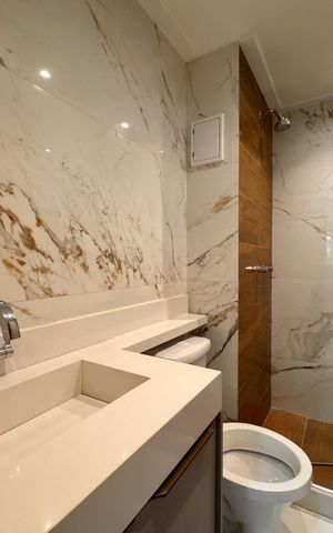 Apartamento à venda com 99m², 2 quartos e 2 vagasBanheiro Social