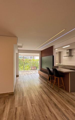 Apartamento à venda com 99m², 2 quartos e 2 vagasSala