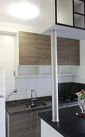 Apartamento à venda com 58m², 2 quartos e 1 vagaCozinha