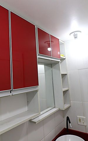 Apartamento à venda com 58m², 2 quartos e 1 vagaBanheiro 