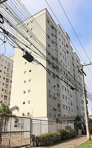 Apartamento à venda com 58m², 2 quartos e 1 vagaFachada do Prédio